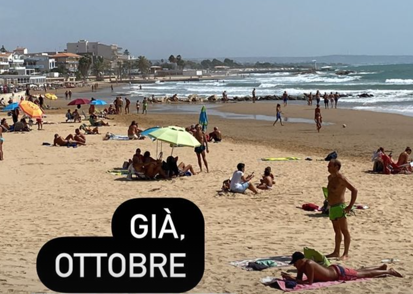 Benvenuto ottobre. A Marina di Ragusa. Ecco le prossime previsioni, torna un po’ d’estate