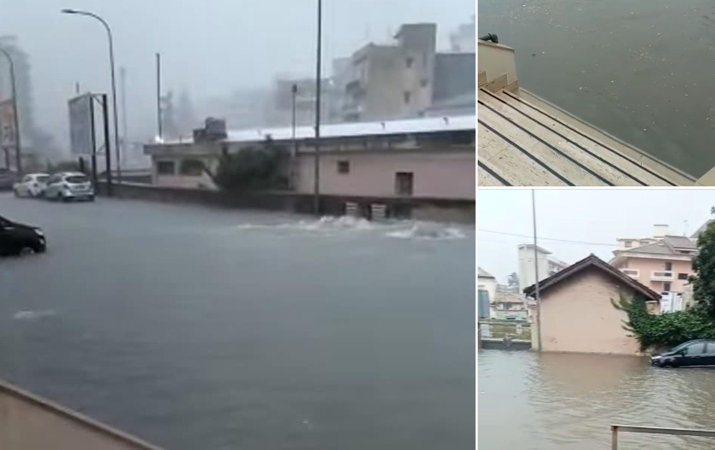 Continua l’effetto piscina in via Archimede bassa