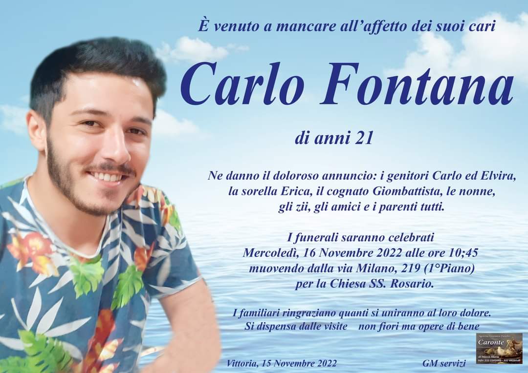 Necrologi: Carlo Fontana