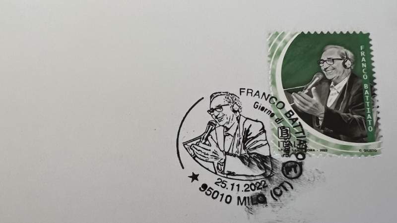Un francobollo per Franco Battiato