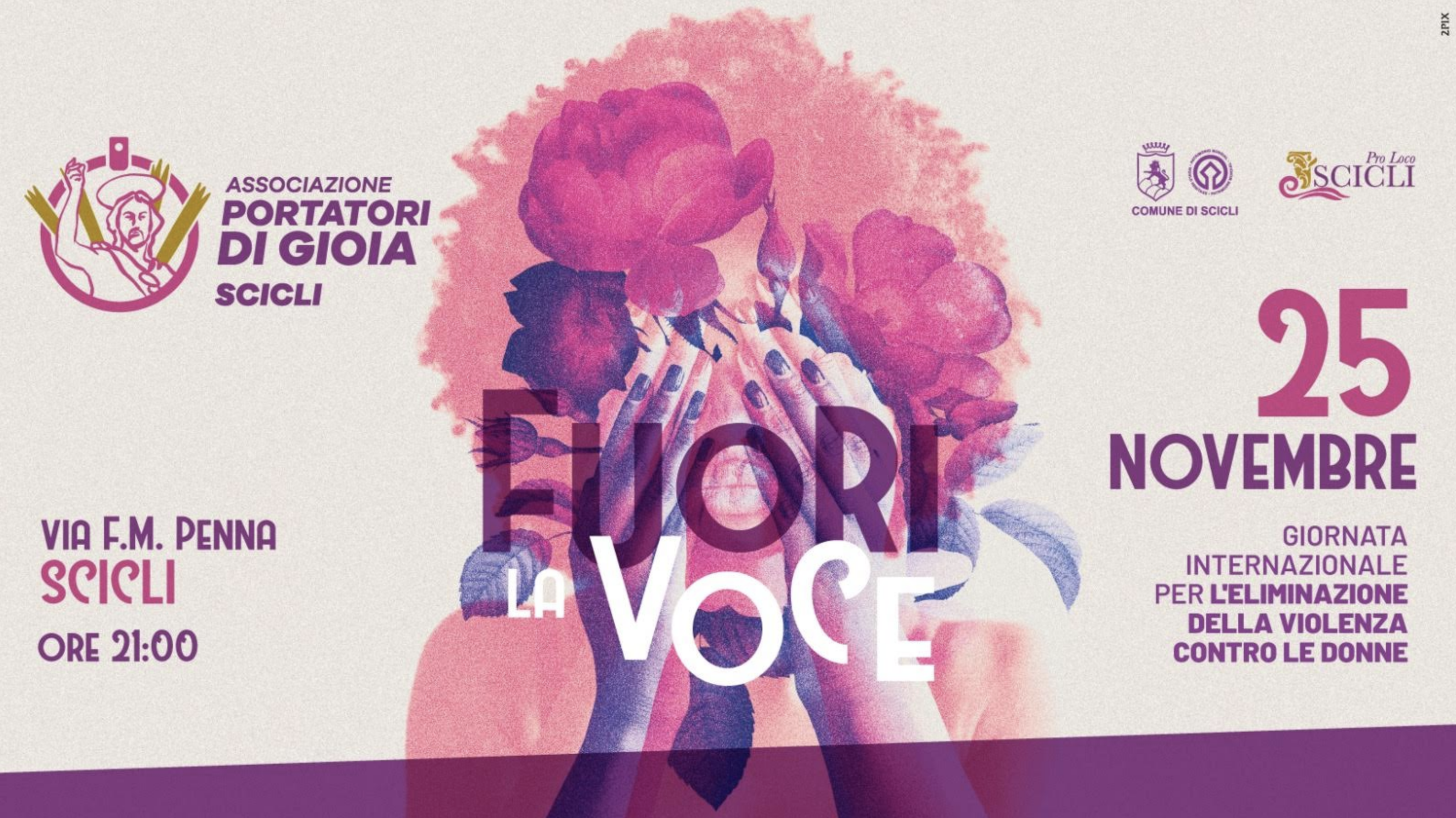 L’associazione “Portatori di Gioia” contro la violenza sulle donne