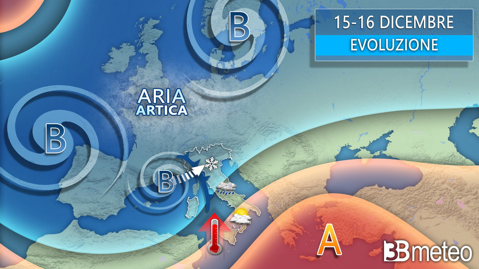 Meteo: tra giovedì e venerdì in arrivo una nuova perturbazione