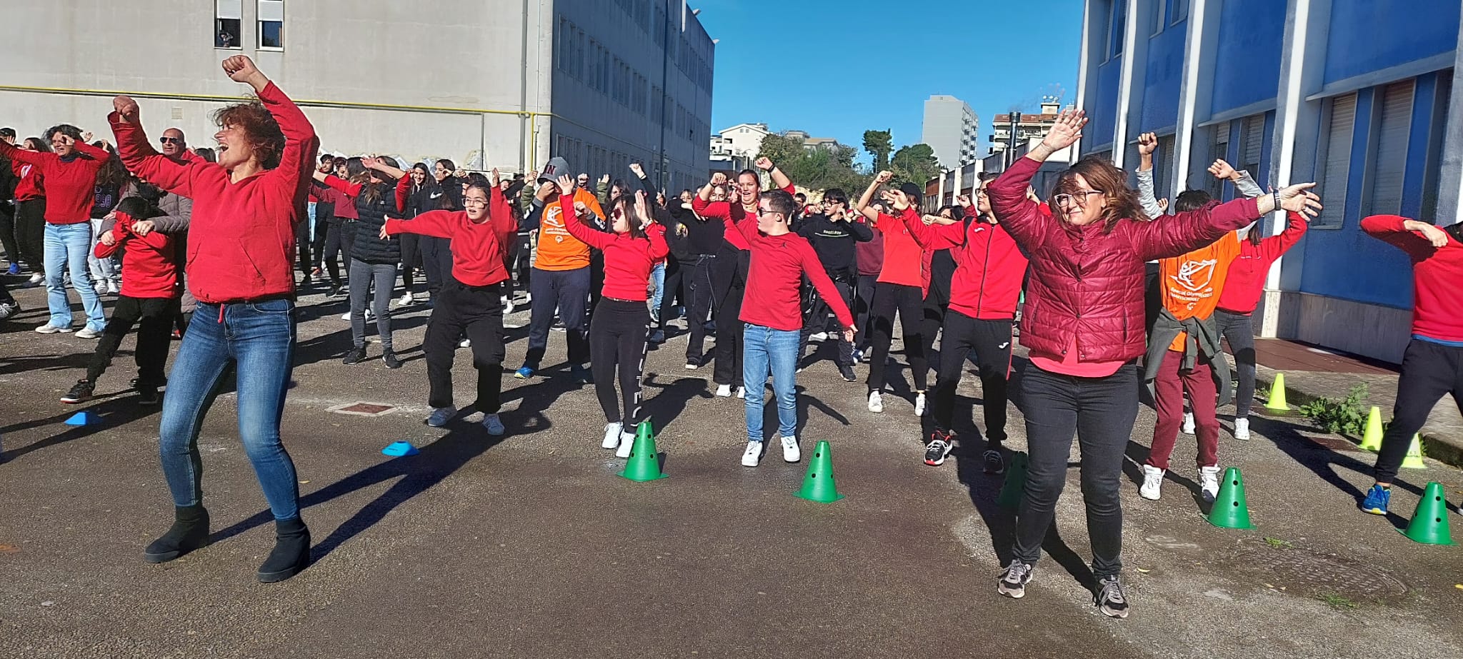 Disabilità: flashmob degli studenti iblei