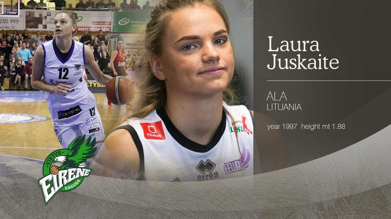 La nazionale lituana Laura Juskaite alla Passalacqua Ragusa