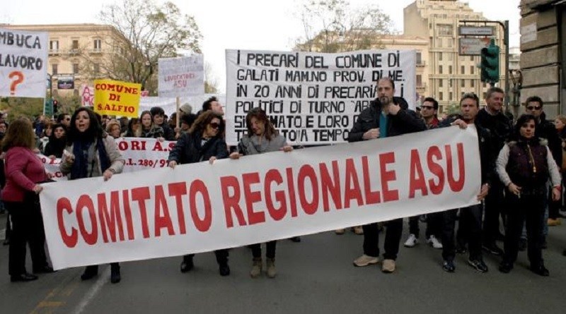 4000 lavoratori ASU siciliani stabilizzati dopo 25 anni