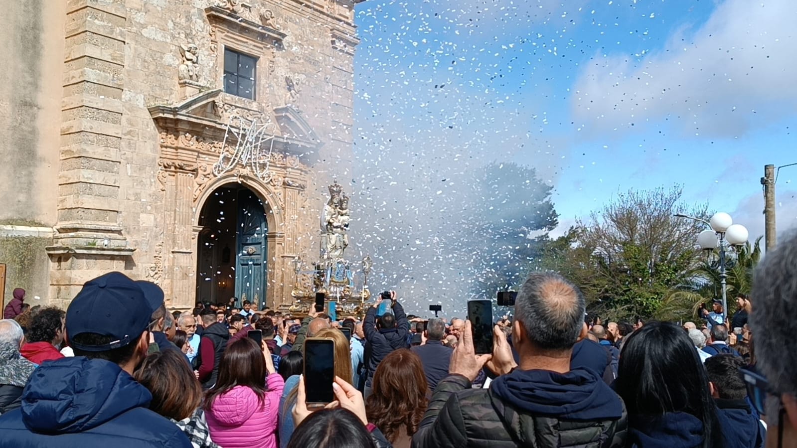 La suggestiva “salita” della Madonna di Gulfi. FOTO E VIDEO