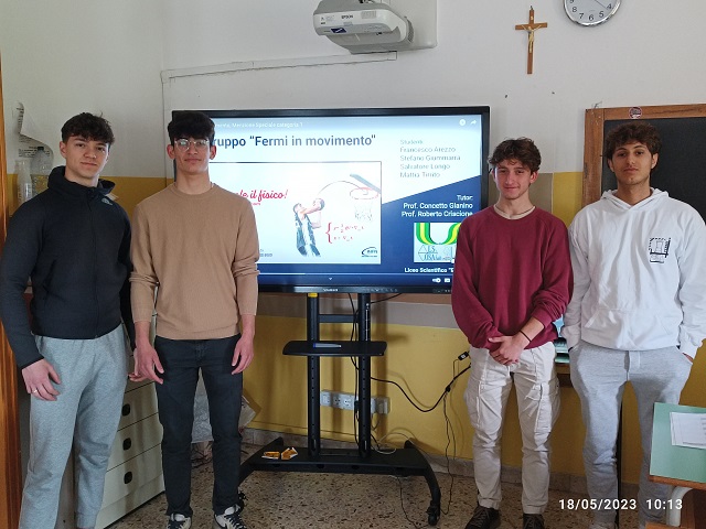 Una menzione speciale per 4 studenti del “Fermi” di Ragusa dall’Istituto Nazionale di Fisica Nucleare