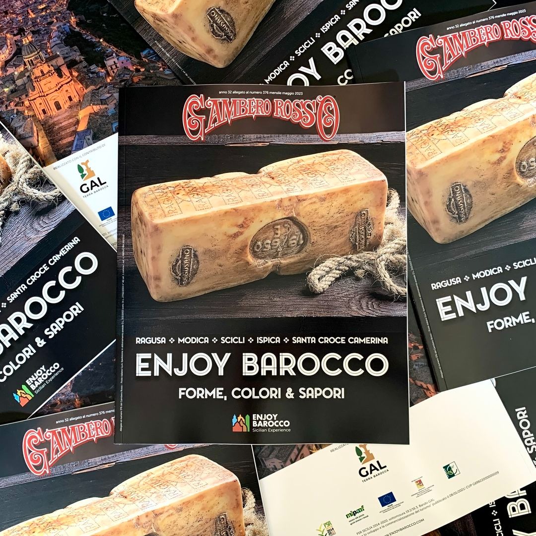 L’eccellenza enogastronomica della Terra Barocca nell’allegato del Gambero Rosso dedicato ad “Enjoy Barocco”