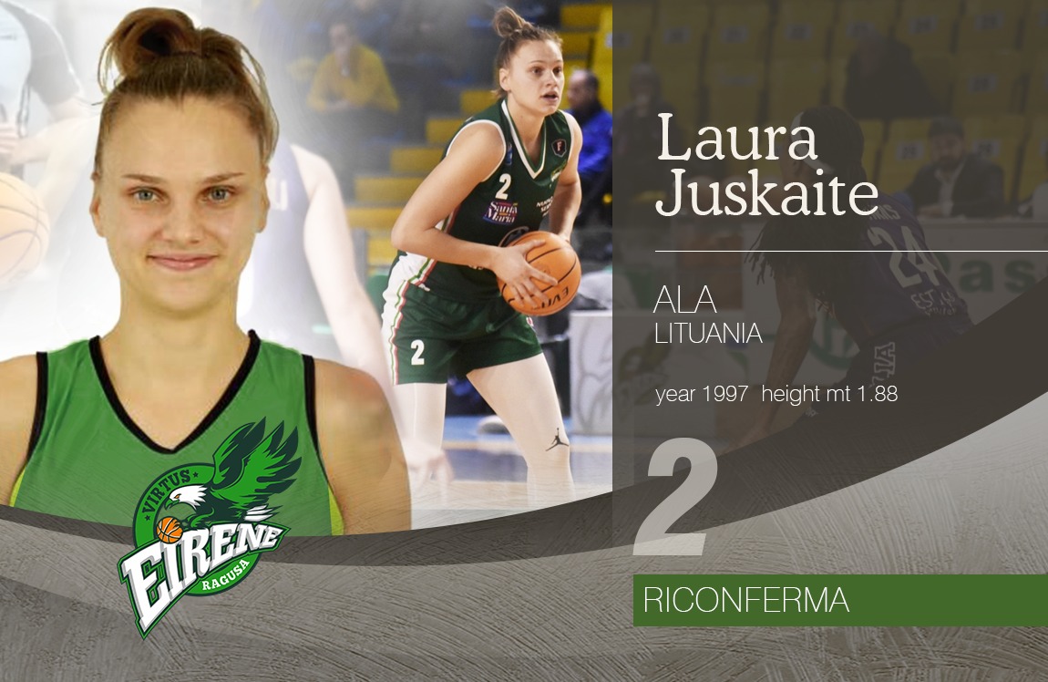 Laura Juskaite ancora alla Passalacqua Ragusa