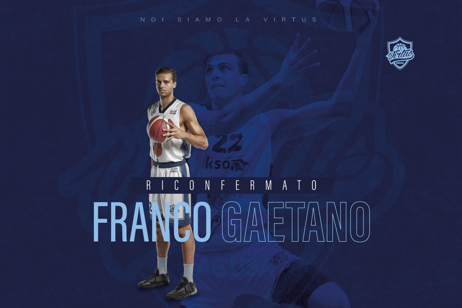 Virtus: Franco Gaetano riconfermato, va via Kurt Cassar