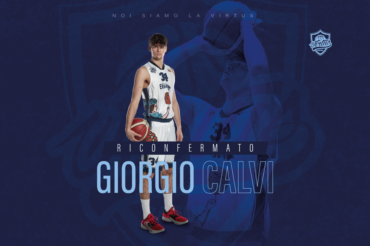 Giorgio Calvi riconfermato alla Virtus Ragusa