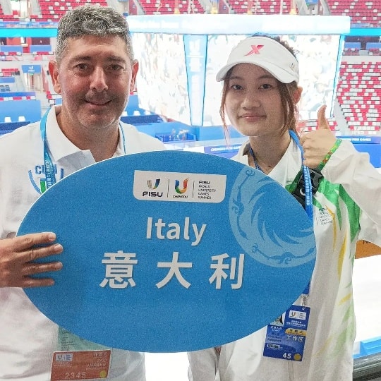 Lo sciclitano Angelo Carbone alle Universiadi con la Nazionale universitaria italiana di pallanuoto