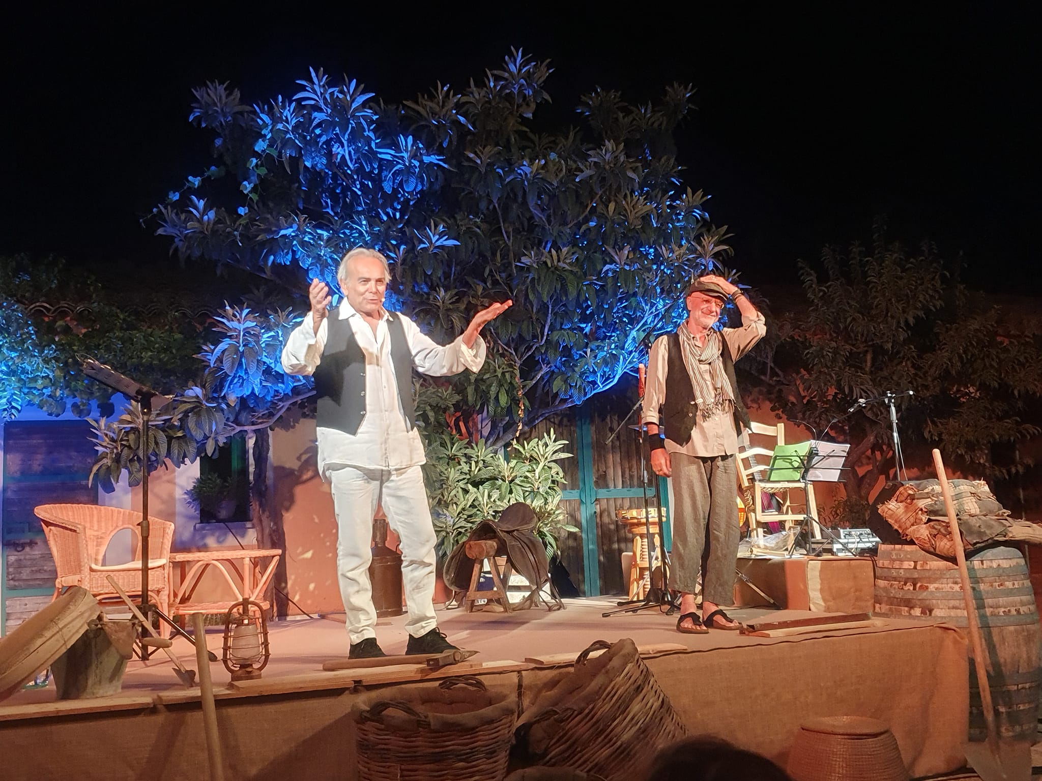 Andrea Tidona propone Mastro don Gesualdo: serata culturale nel “baglio” del Museo Enologos di Pedalino