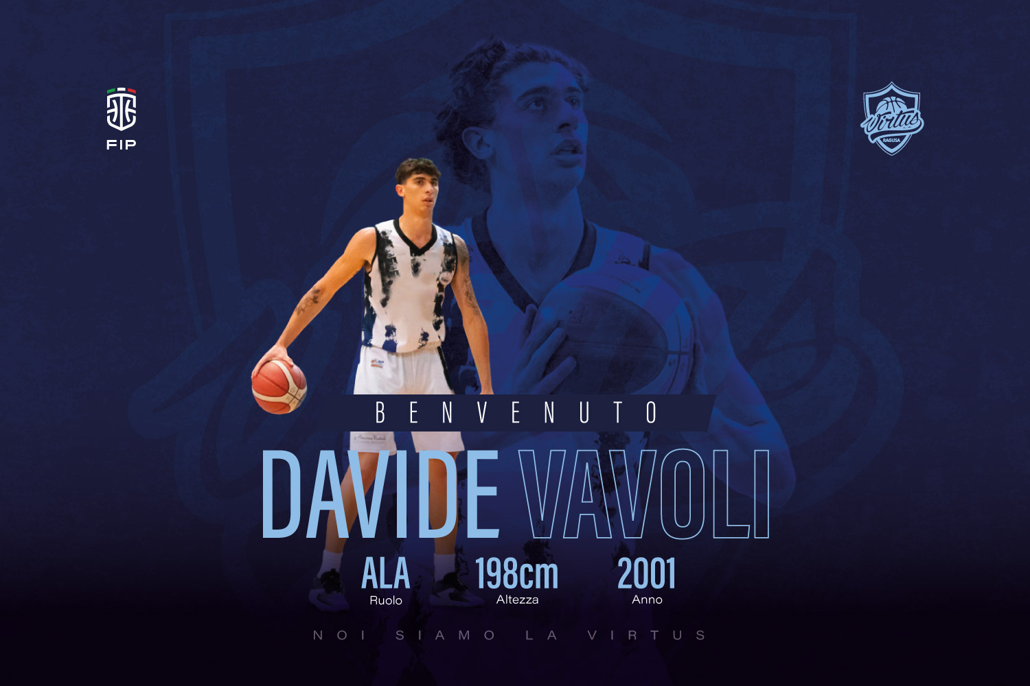 Davide Vavoli alla Virtus Ragusa