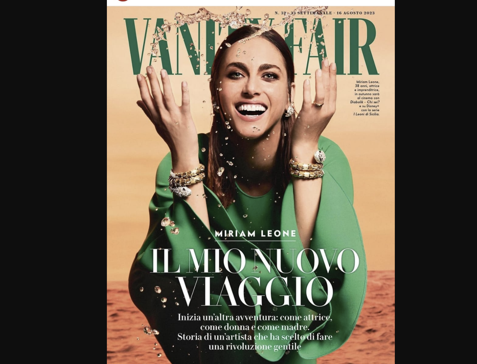 Miriam Leone è incinta. Dopo il matrimonio sfarzoso a Scicli e al Castello di Donnafugata, inizia “il mio nuovo viaggio”