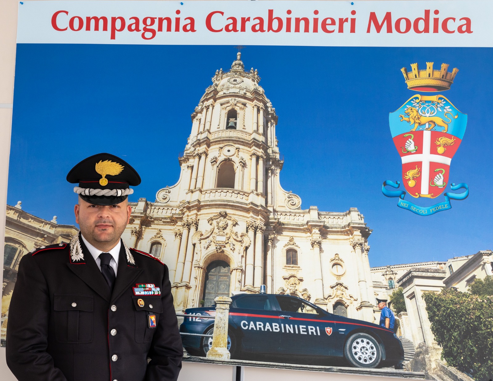 Grado di Maggiore per il Comandante della Compagnia di Modica Francesco Zangla
