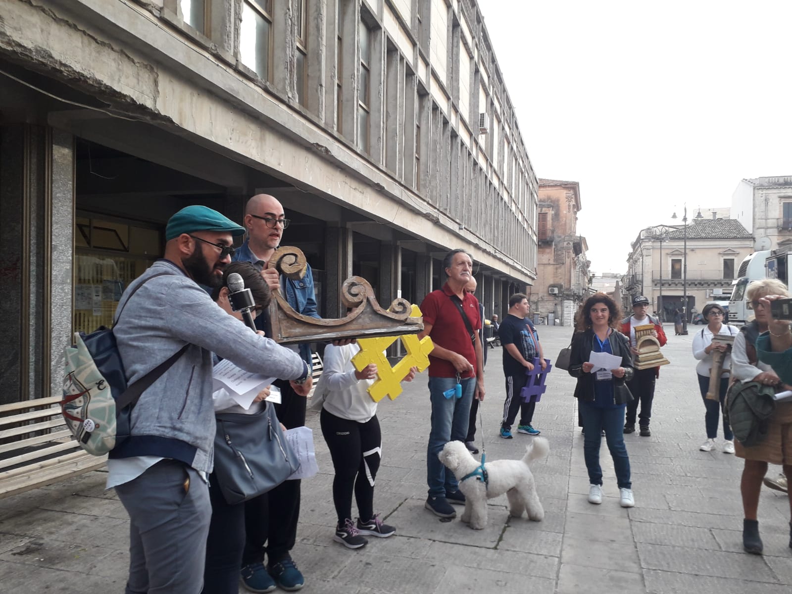 Trekking urbano: i ragazzi dell’Anffas Ragusa guide per un giorno