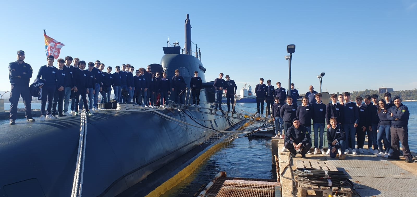 Studenti di Pozzallo a bordo di un sommergibile!