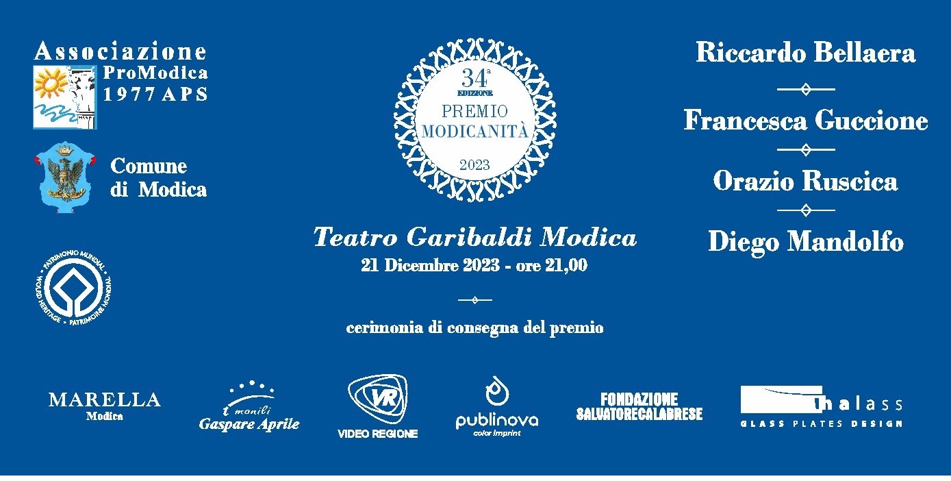 Ritorna il “premio alla modicanità”, 34esima edizione