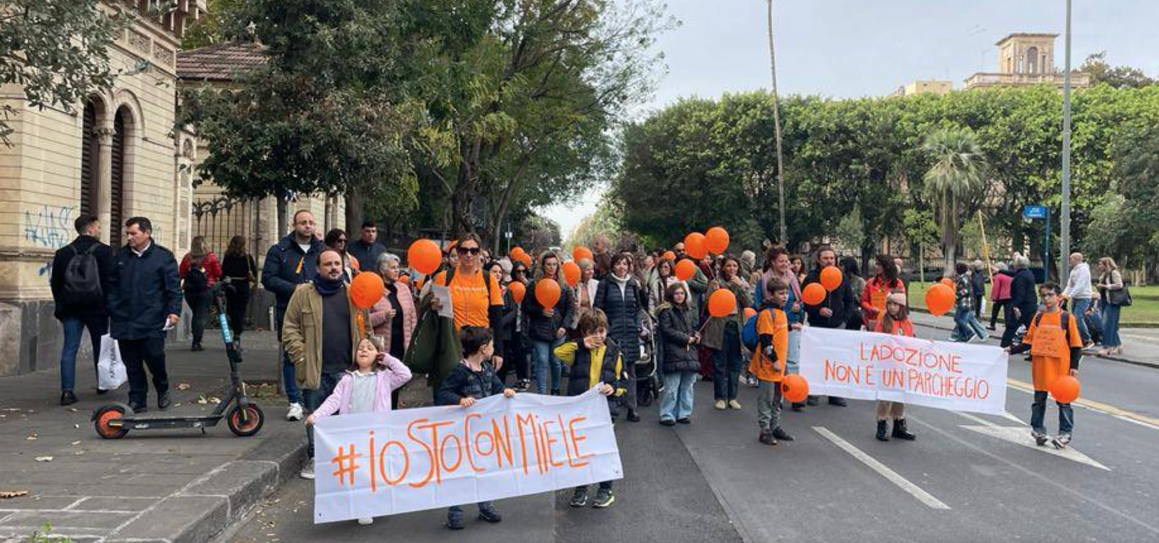 La marcia pacifica per Vittorio Fortunato: “Non strappatelo alla sua famiglia”