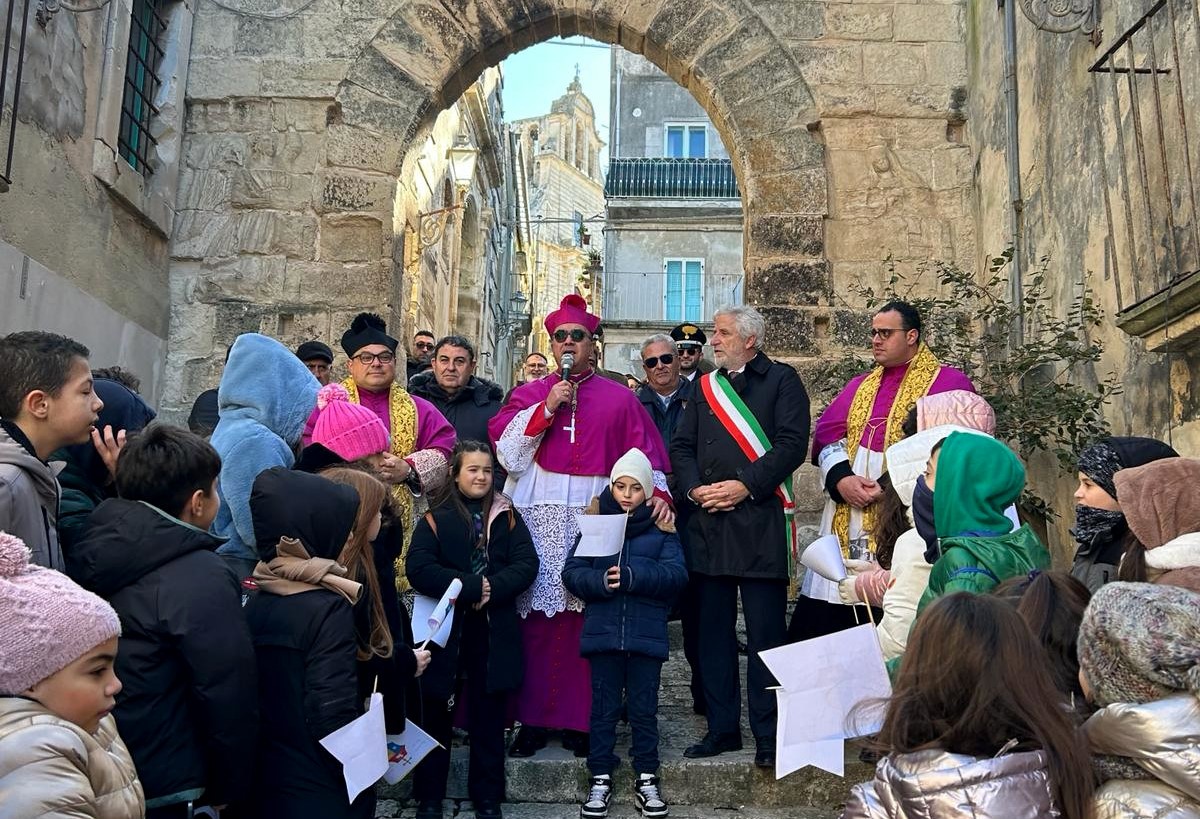 Visita pastorale del vescovo di Ragusa a Chiaramonte