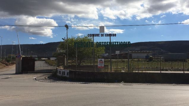 Mercato ortofrutticolo di Comiso: si realizza videosorveglianza e piazzale coperto