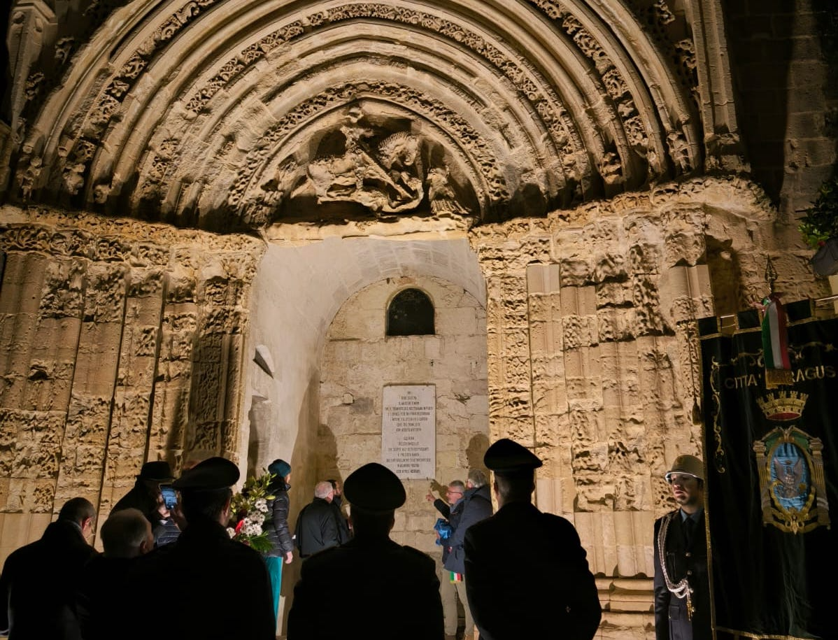 Ri-scoperta a Ibla la lapide del ’26 per ricordare il “terremoto grande” del 1693