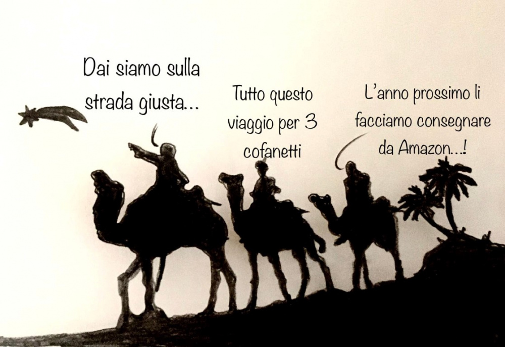 E se il prossimo anno i Re Magi si affidassero ad Amazon per consegnare oro, incenso e mirra? Ma poi, cos’è la mirra?