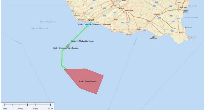 Avviate le indagini per un impianto eolico off-shore nel mare di Scicli. Entro il 29 febbraio la conclusione