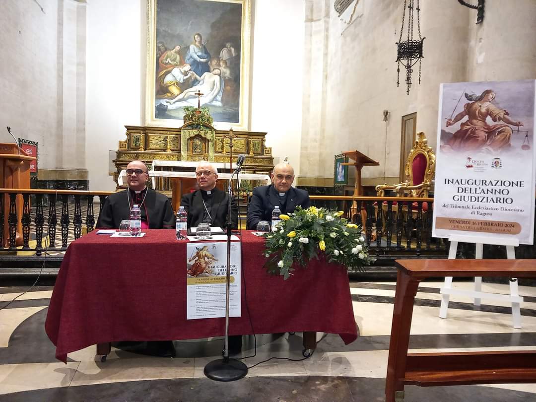 Si apre ufficialmente l’anno giudiziario del tribunale ecclesiastico diocesano di Ragusa