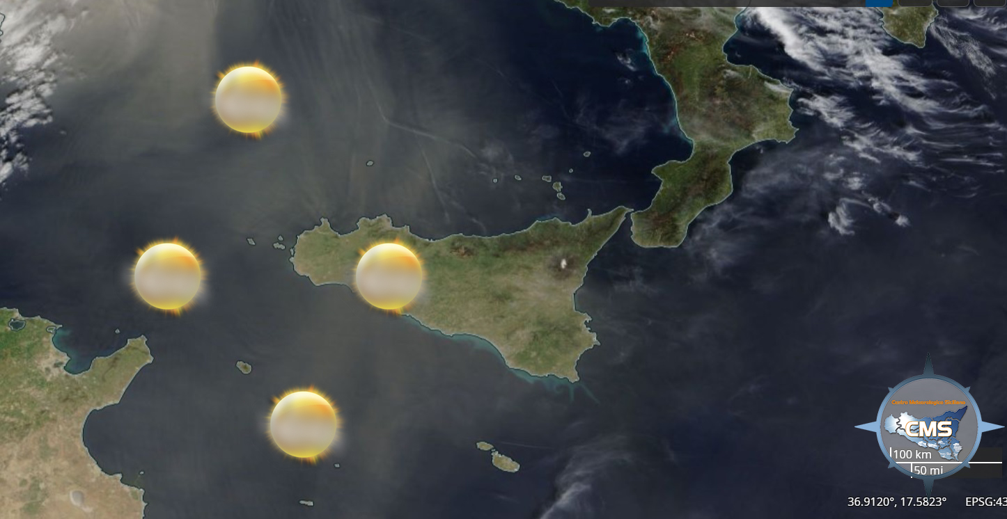 Il pulviscolo sahariano invade di nuovo la Sicilia (e non solo). Cieli gialli e possibili “piogge rosse”