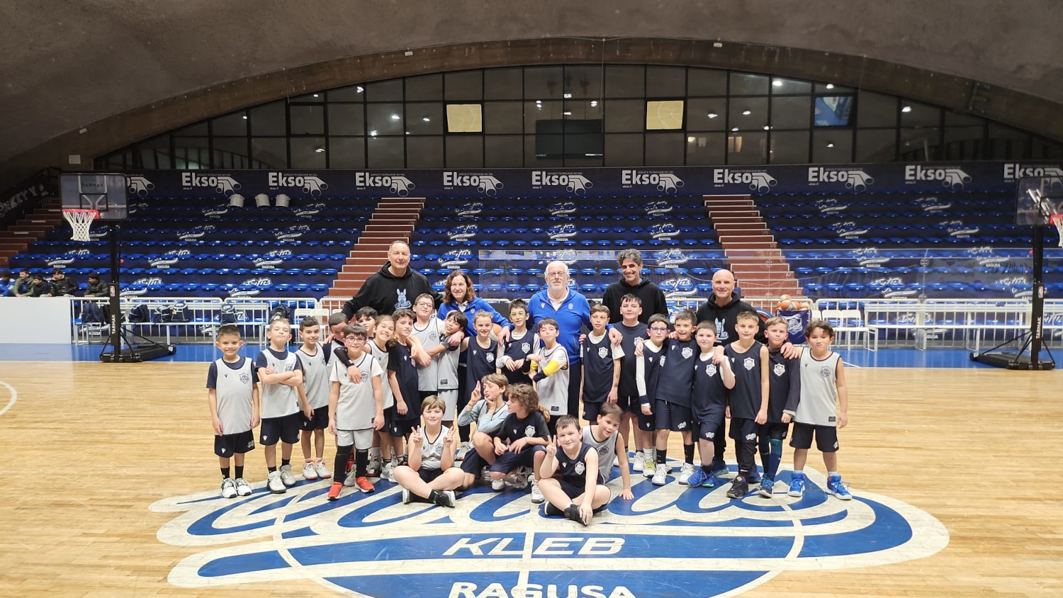 Minibasket: Maurizio Cremonini e Roberta Regis ospiti della Virtus Ragusa