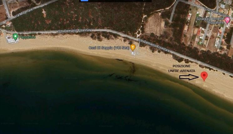 Interdetto il tratto di mare e di costa antistante il villaggio Renelle-Trippatore a Sampieri