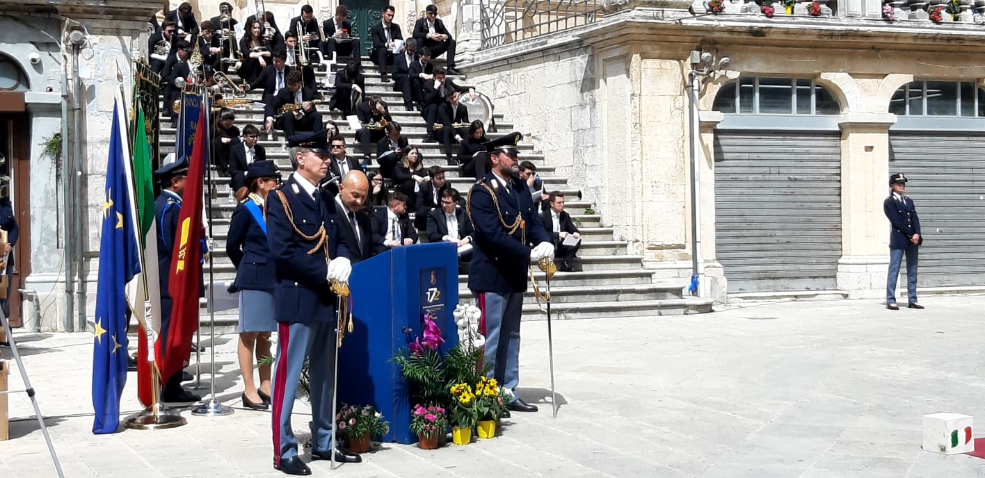 Polizia di Stato: celebrazioni a Ragusa per il 172mo anniversario dalla fondazione