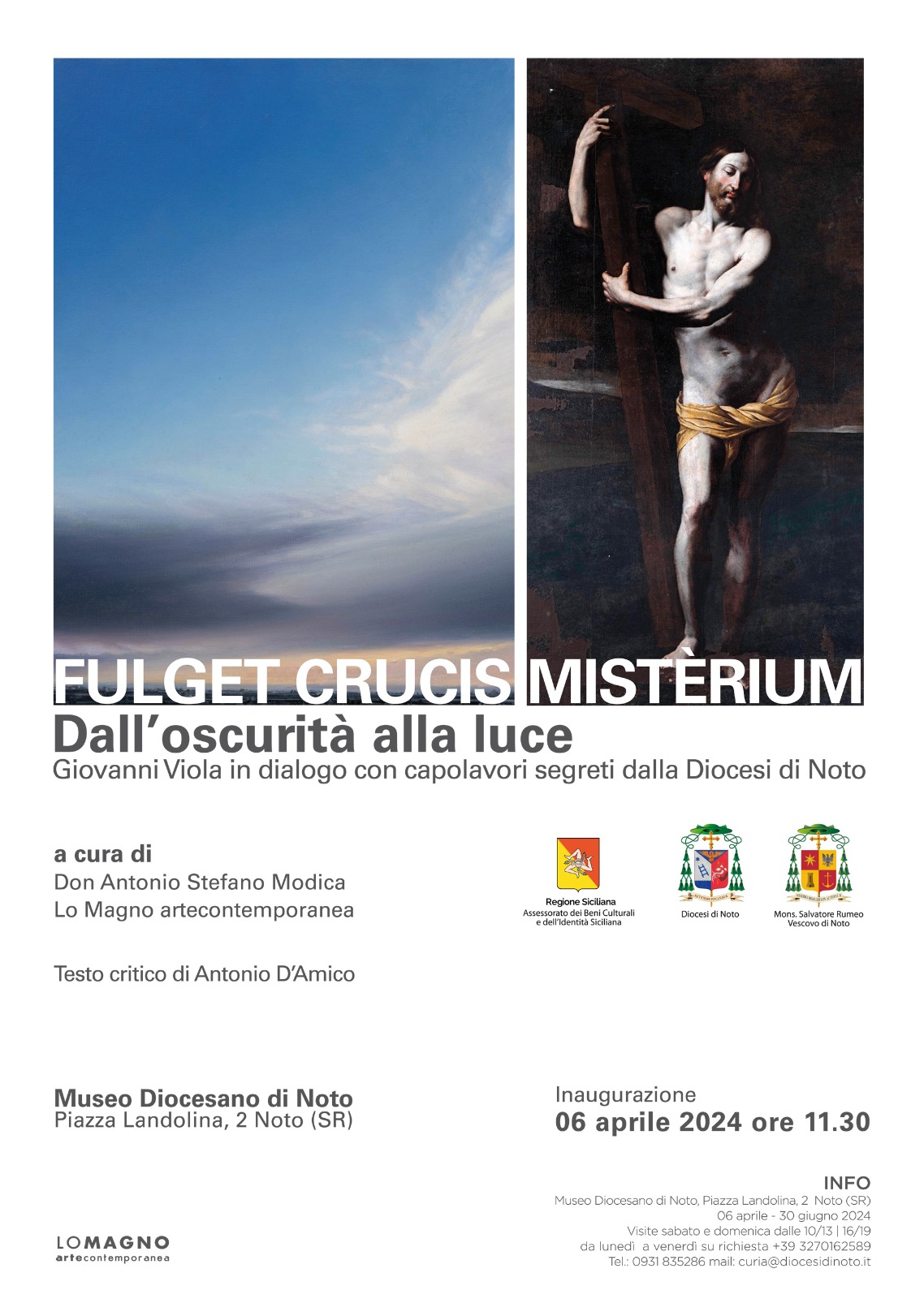 “Fulget Crucis Misterium. Dall’oscurità alla Luce”: una mostra a Noto