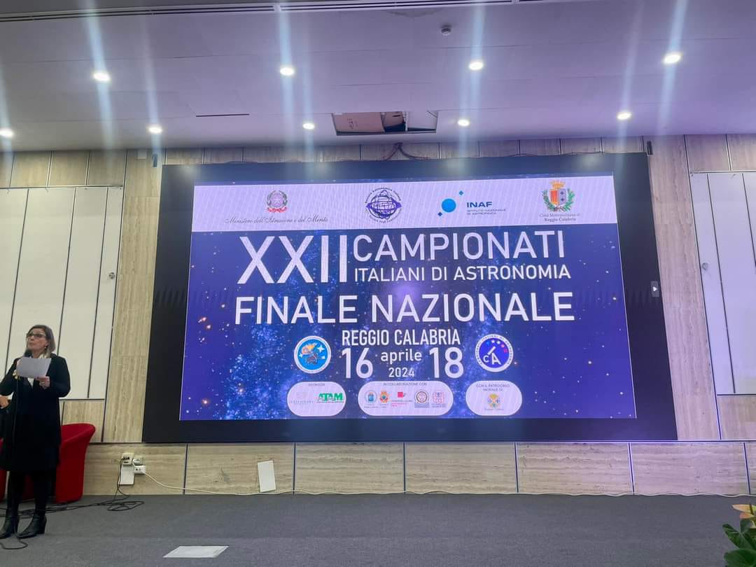 Campionati italiani di astronomia: ottimo posizionamento per due studenti del liceo “Fermi” di Ragusa