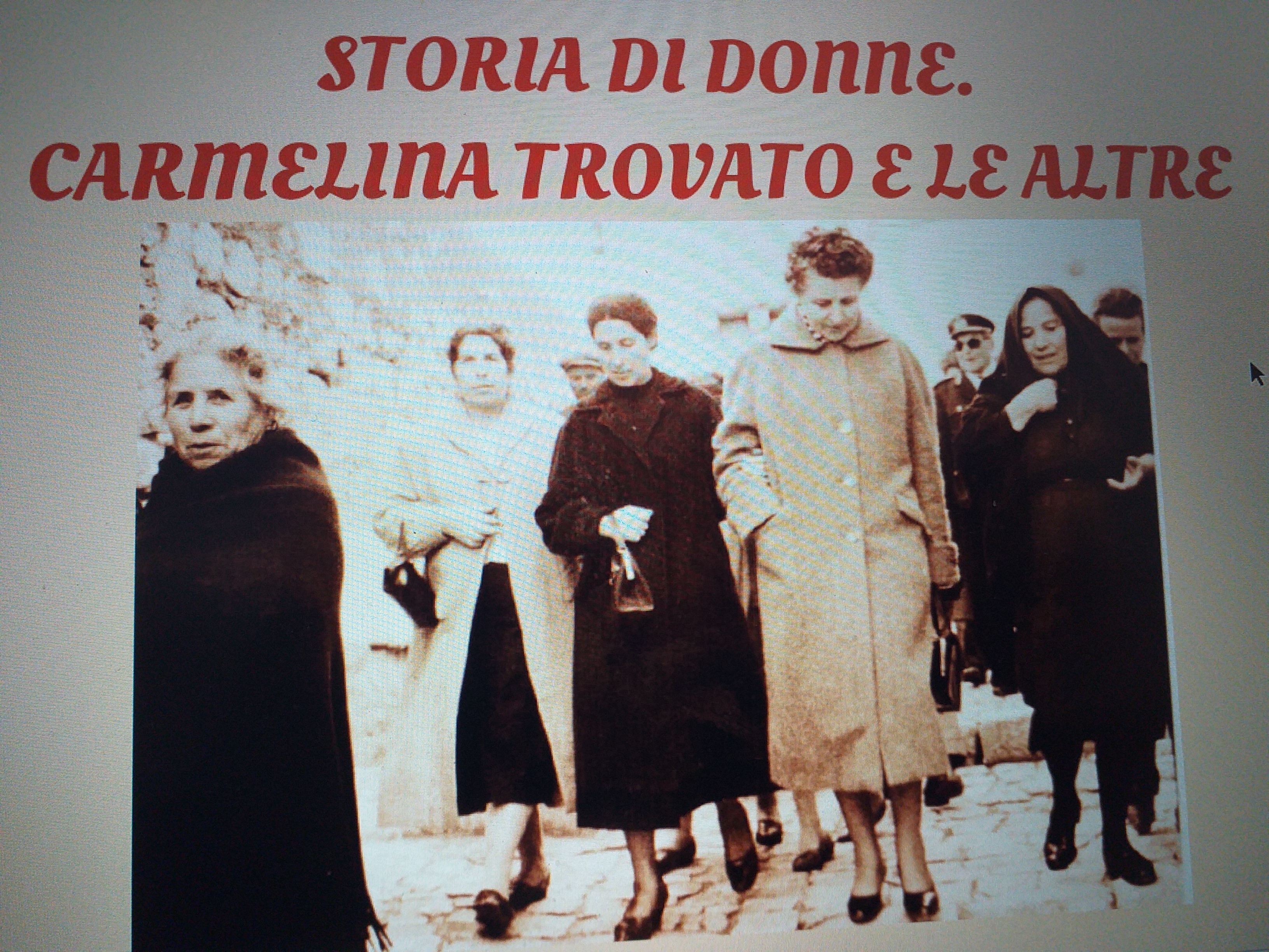 Storie di Donne. Carmelina Trovato e le altre. Convegno a Scicli