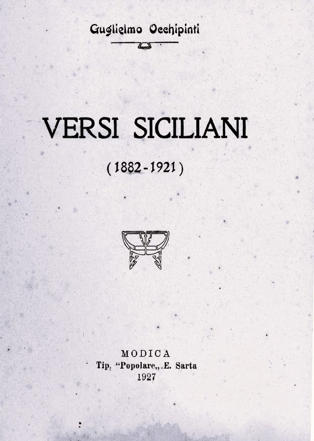 Alla scoperta dei versi di Guglielmo Occhipinti, poeta contadino. Al palazzo Spadaro venerdì pomeriggio