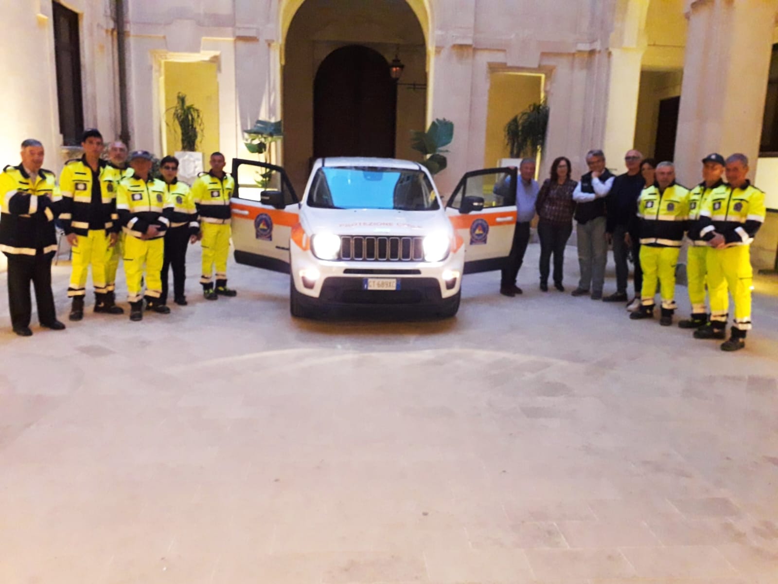 Dopo 20 anni al Comune di Ispica arriva una jeep per la protezione civile