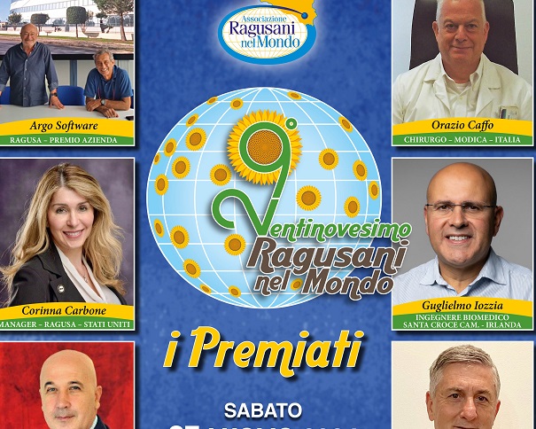 Ragusani nel mondo: saranno sei i premiati dell’edizione 2024. Fra gli ospiti, anche Lorenzo Licitra