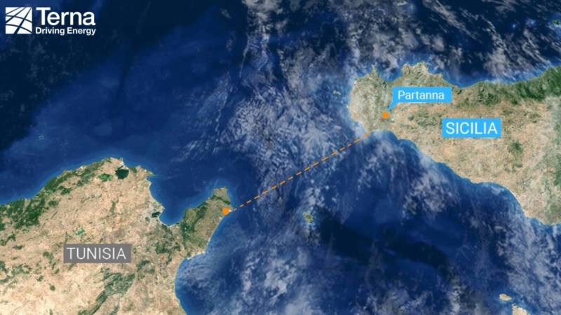 Un elettrodotto sottomarino tra la Sicilia e la Tunisia: il Ministero approva il progetto