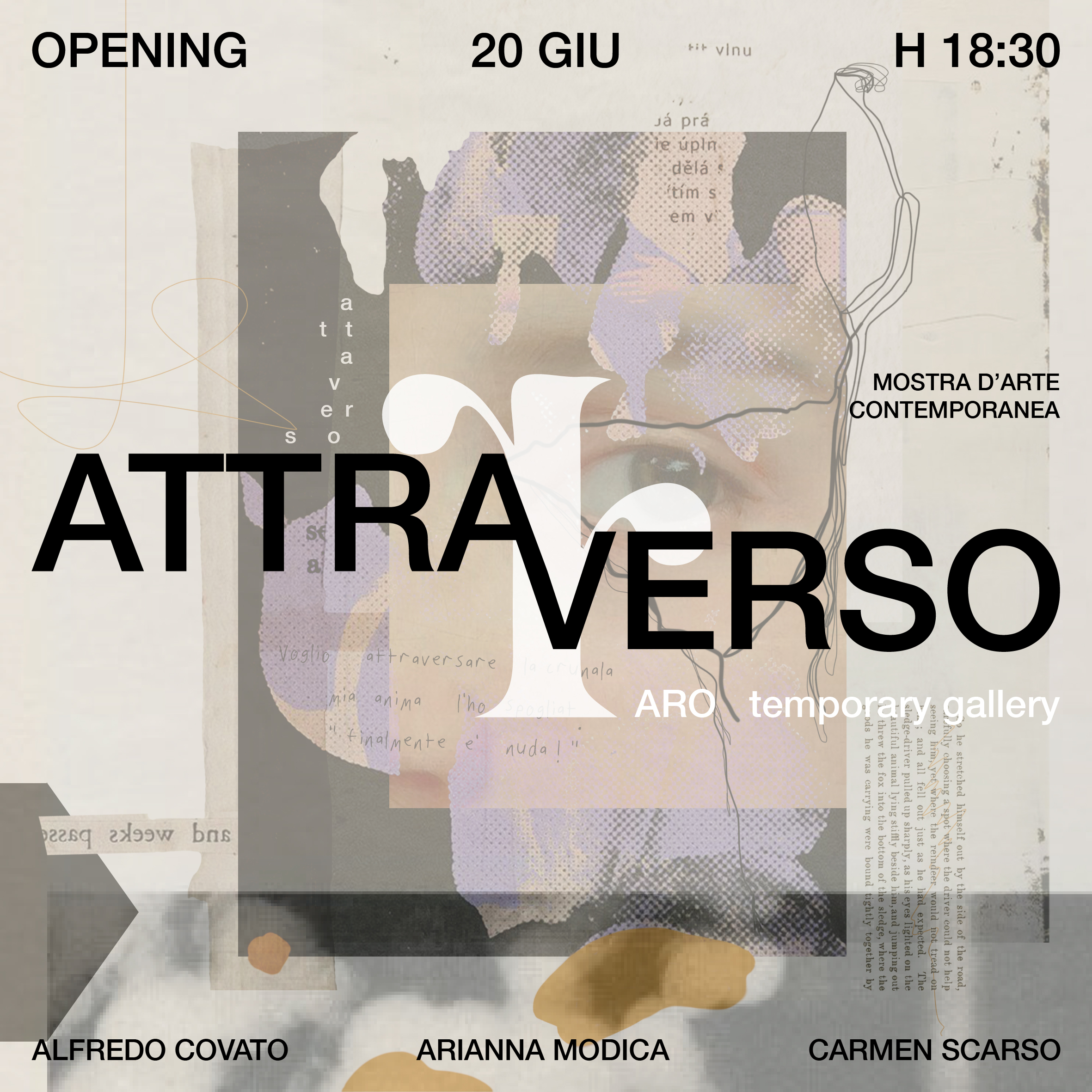 “Attraverso”: una mostra collettiva a Modica