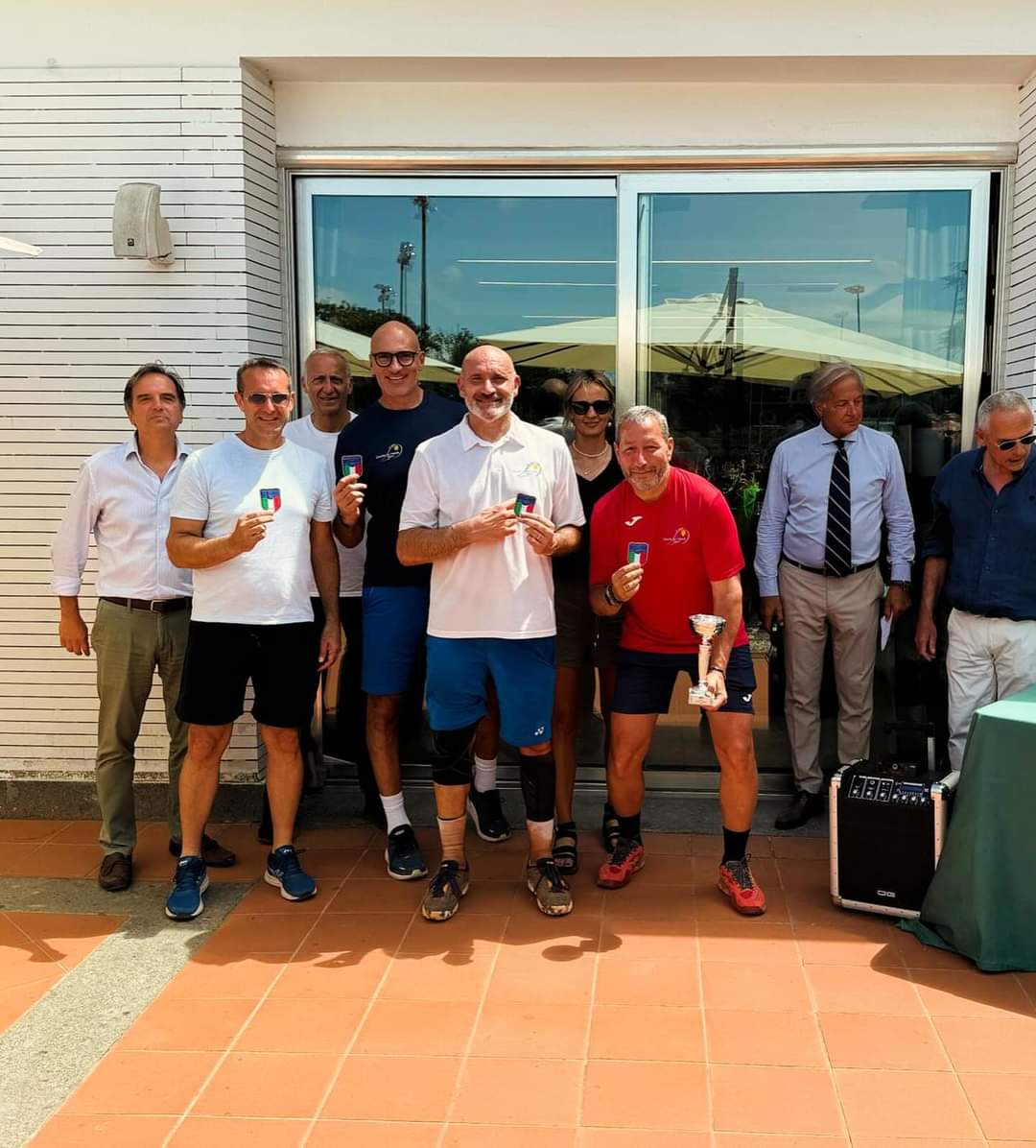 Il Circolo Tennis di Ragusa porta a casa una storica vittoria: si aggiudica il titolo nazionale over 45 maschile