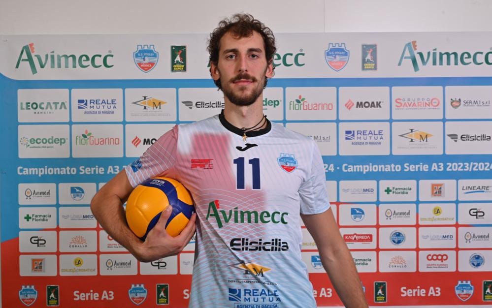 Volley Modica e Daniele Buzzi ancora insieme, il centrale genovese resta in biancoazzurro