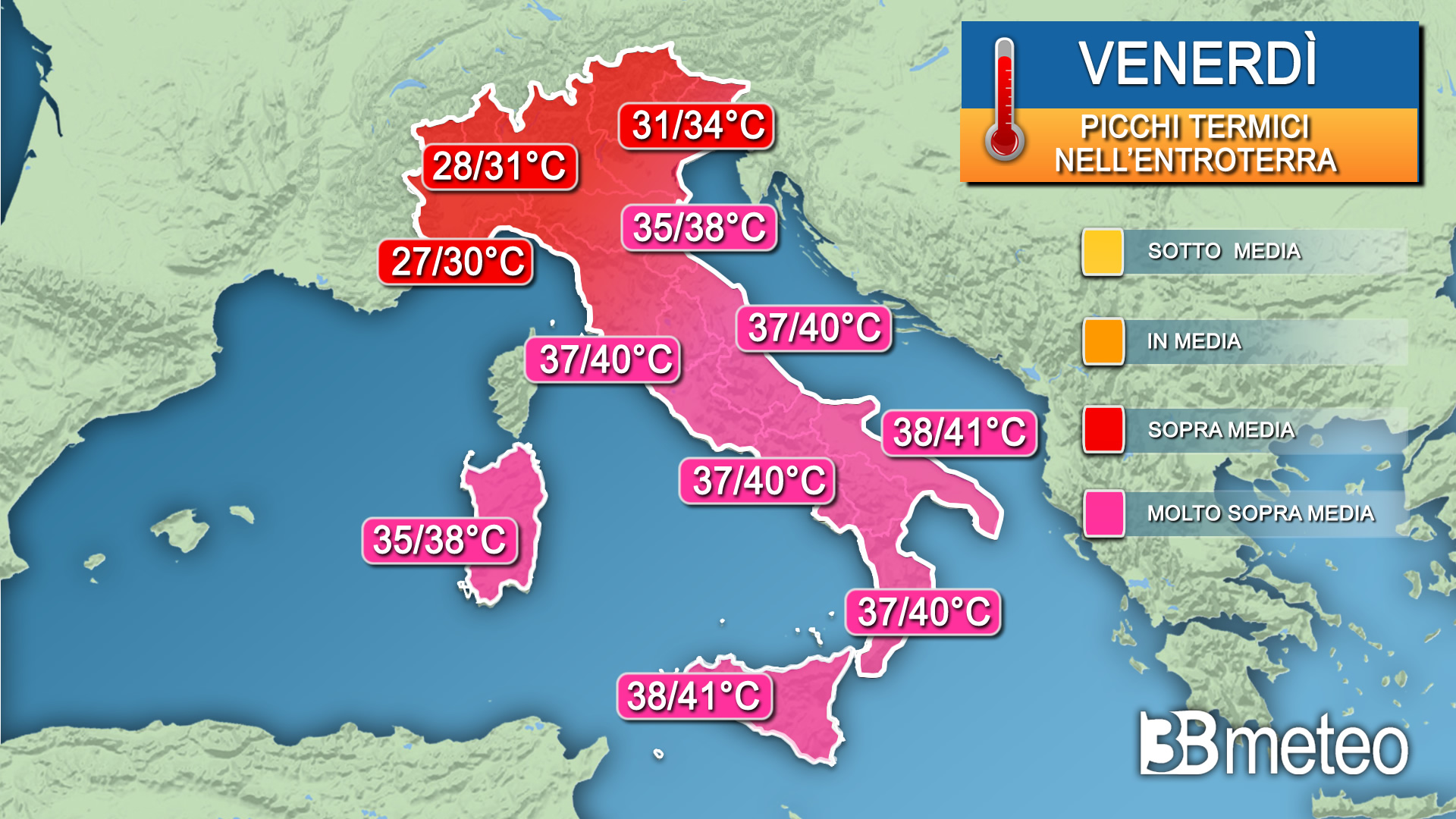 Meteo, l’estate ruggisce: imminente intensa ondata di caldo africano, picchi di oltre 40°