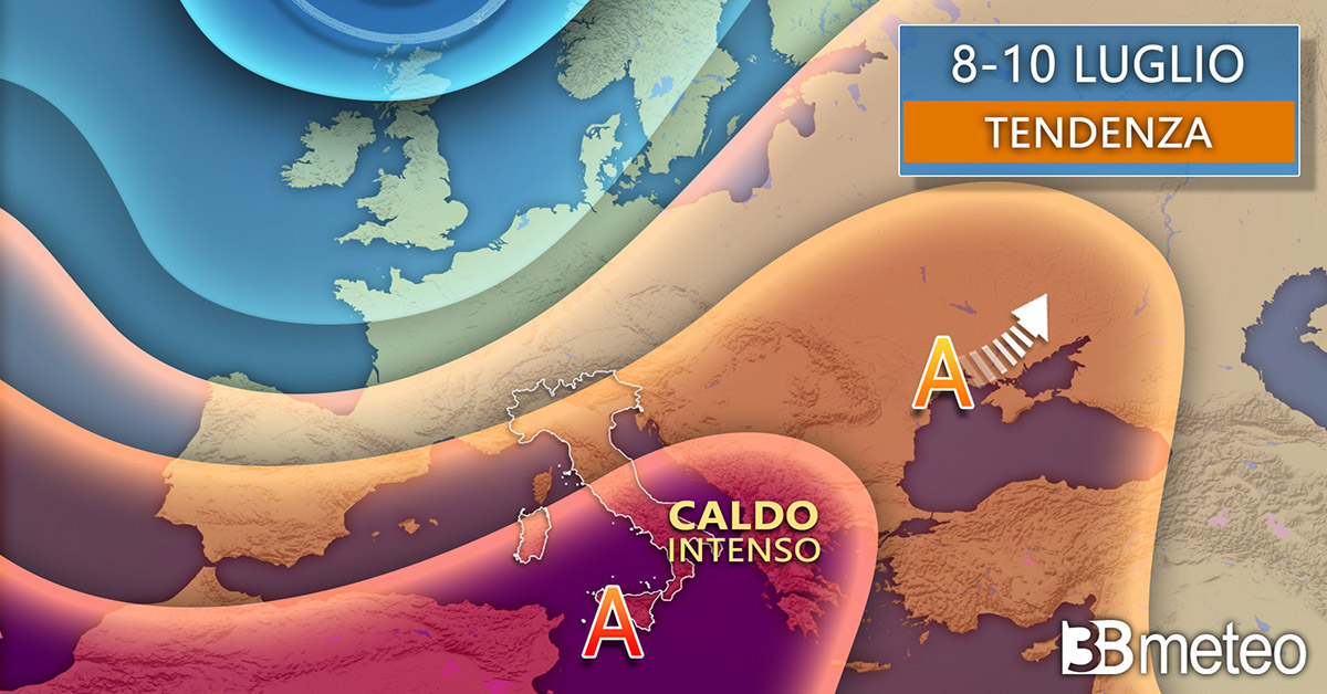 Meteo: dalla prossima settimana torna il caldo africano
