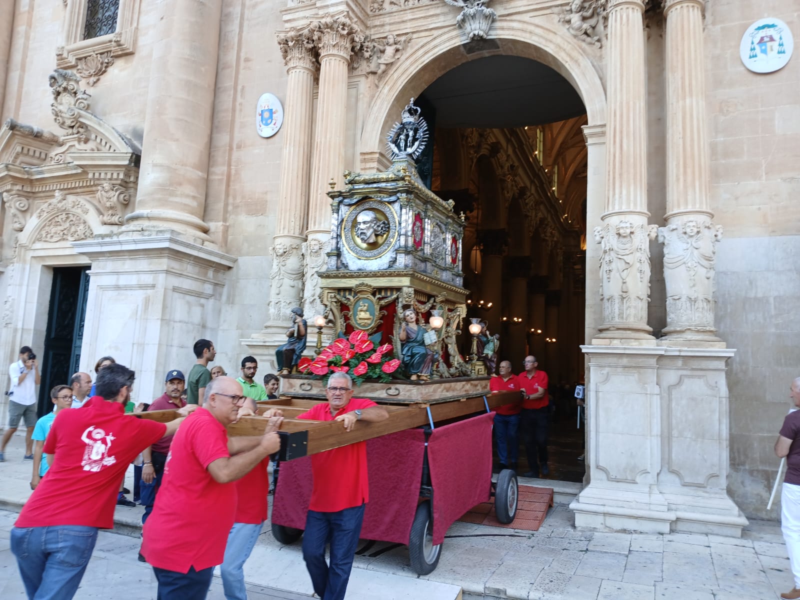 San Giovanni a Ragusa: il simulacro ha raggiunto la parrocchia di San Pio X
