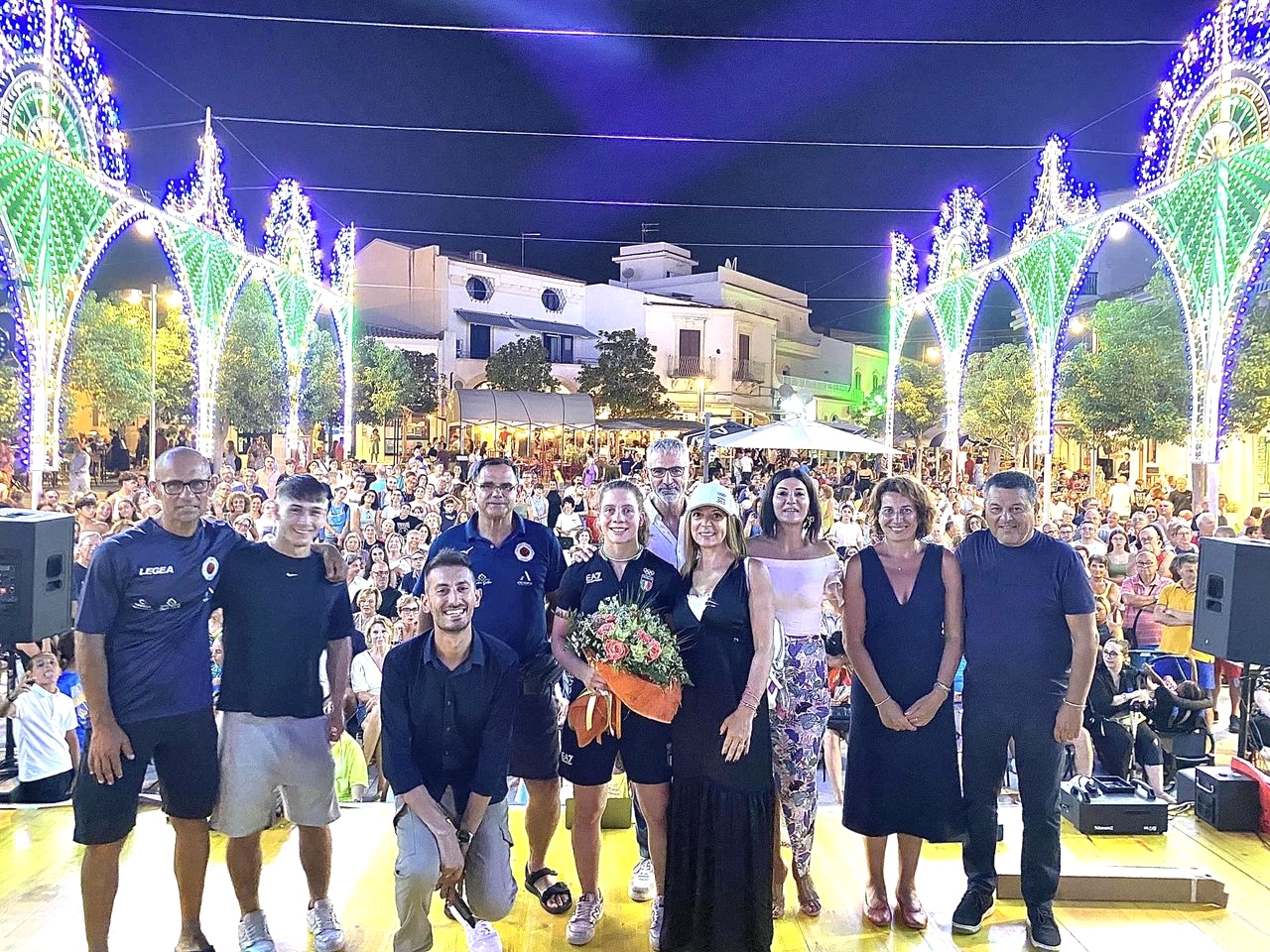 Ragusa abbraccia Savita Russo, la judoka reduce dalle Olimpiadi