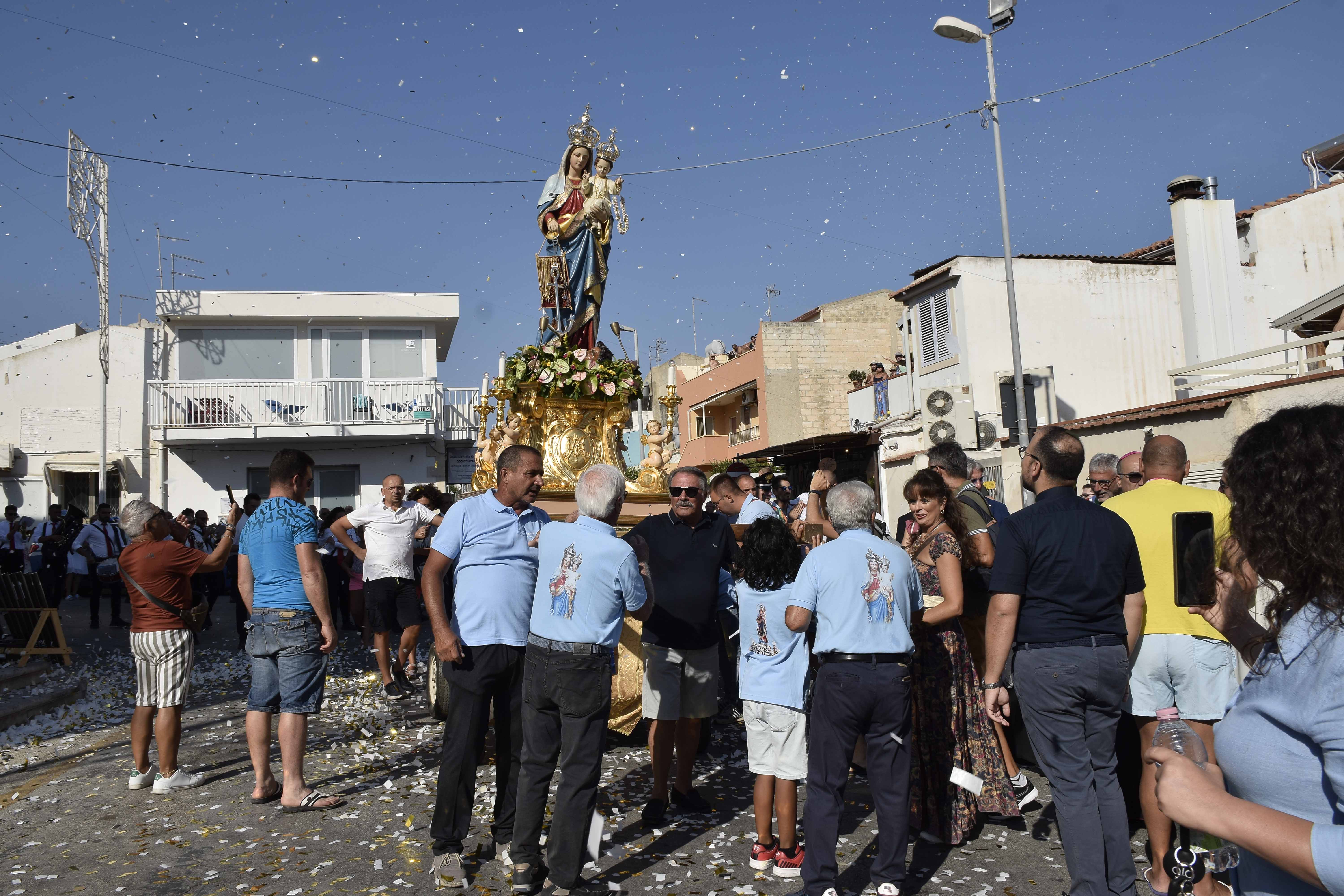 La festa di Maria Santissima di Portosalvo a Marina di Ragusa entra nel vivo