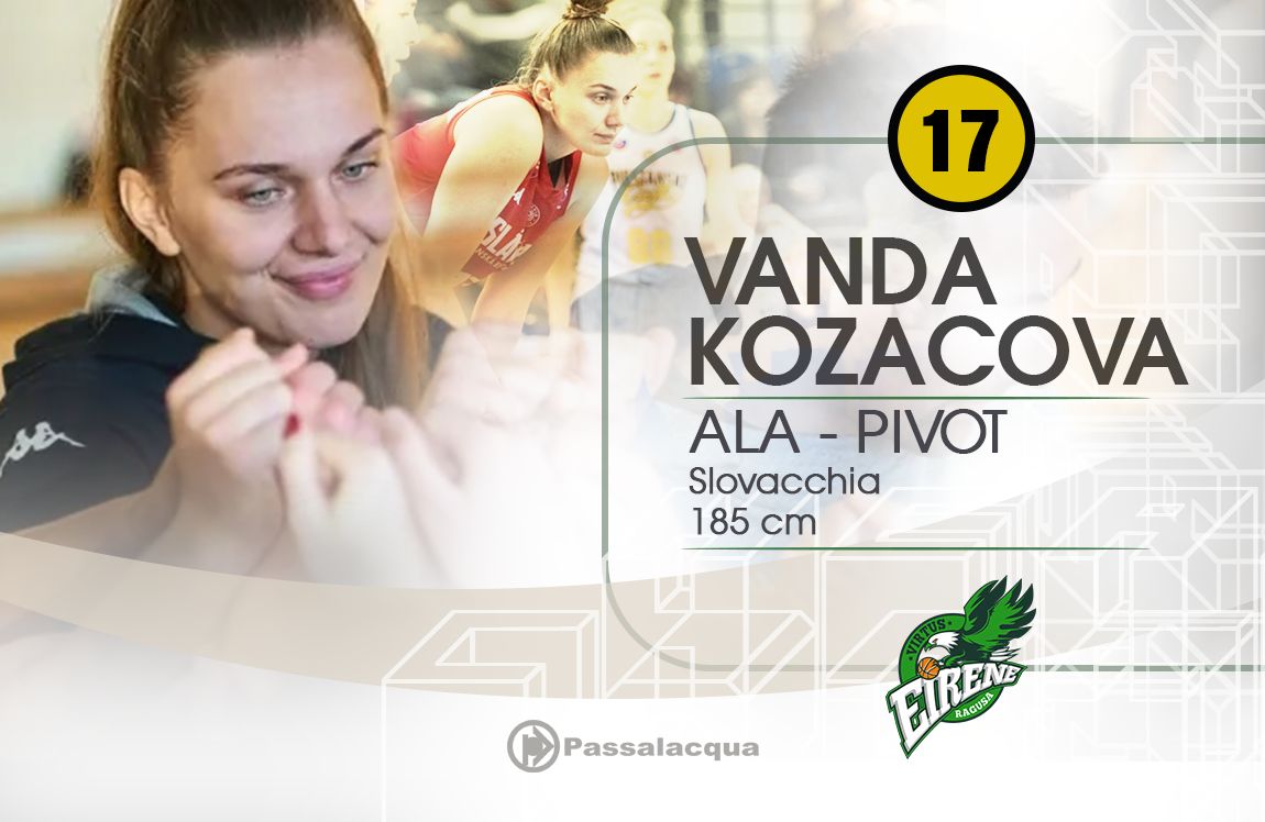 Dall’Eurocup alla Serie A2. Vanda Kozacova alla Passalacqua Ragusa